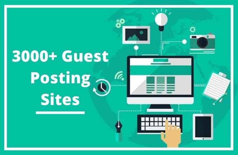 3000+ Guest Posting Sites