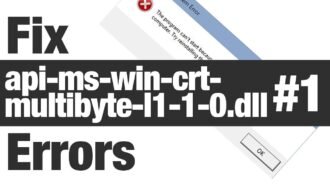 How To Fix api-ms-win-crt-multibyte-l1-1-0.dll is Missing by download Method