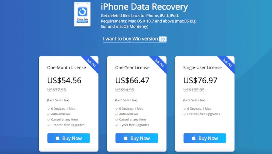 iphone data recovery