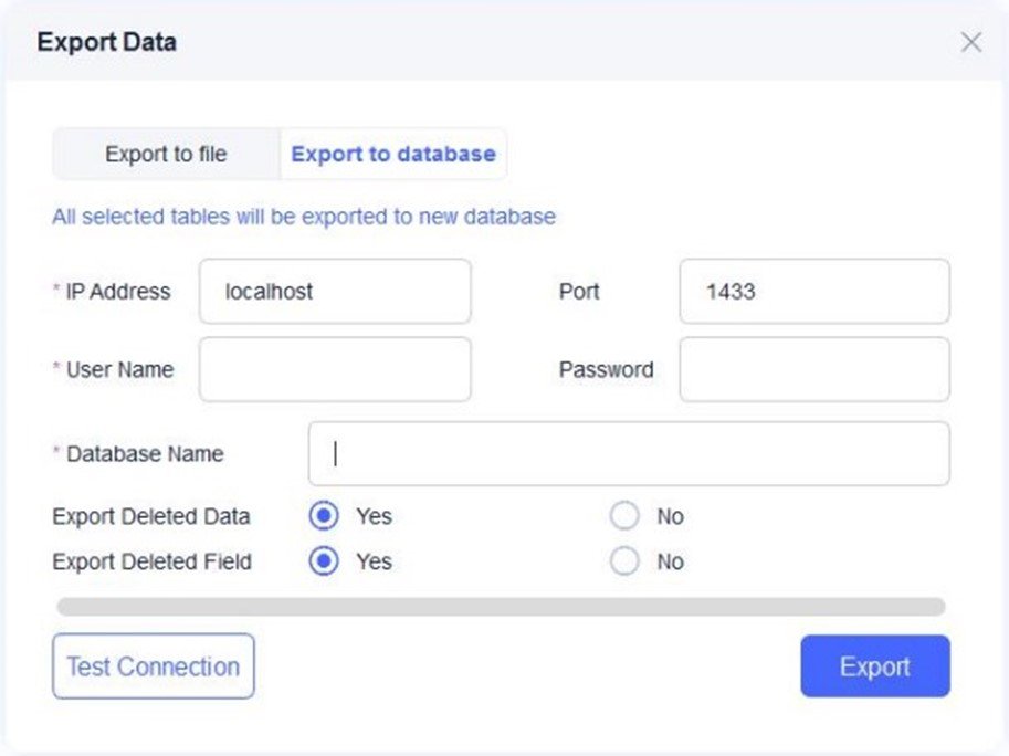 MTM Database Recovery 