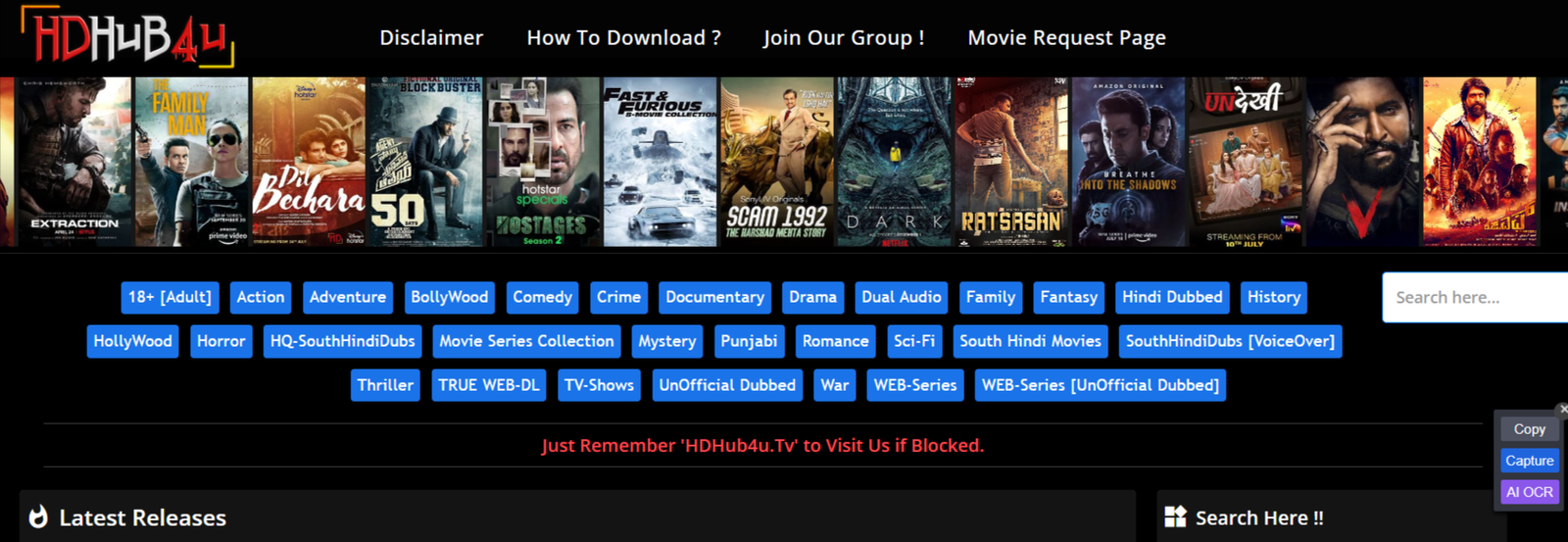 HDHub4u-Download-All-BollyWood-HollyWood-Movies-South-Movies-Hindi-WEB-Series-In-Hindi-English-Dual-Audio-4K-1080p-720p-HEVC-Watch-Online-x264-300MB-Free-Download