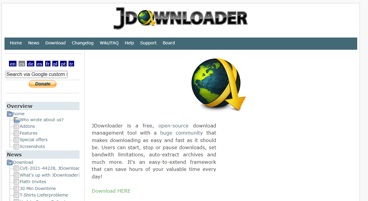 JDownloader