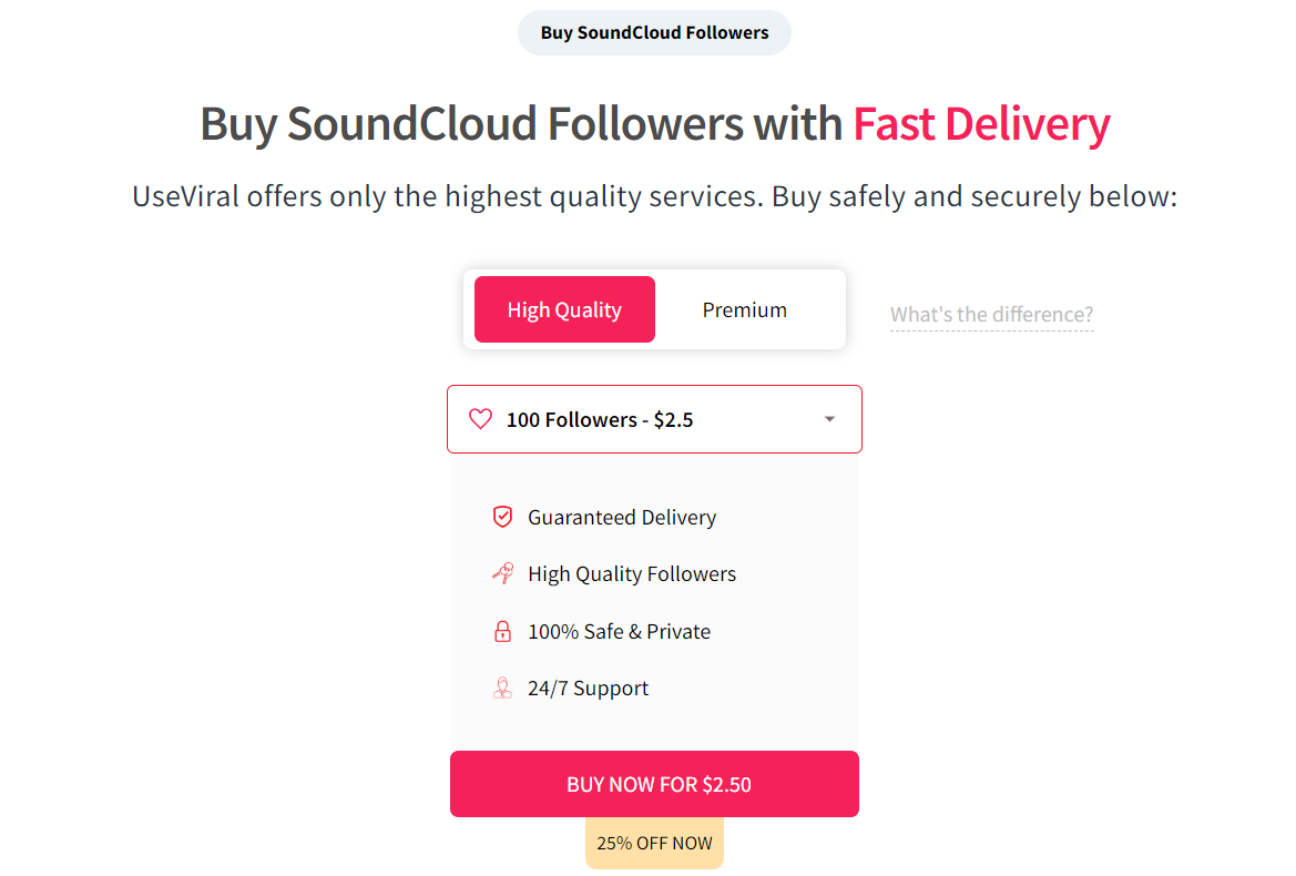 soundcloud followers useviral