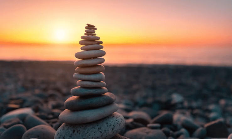 Sunset Memorial and Stones: Beyond the Horizon of Remembrance